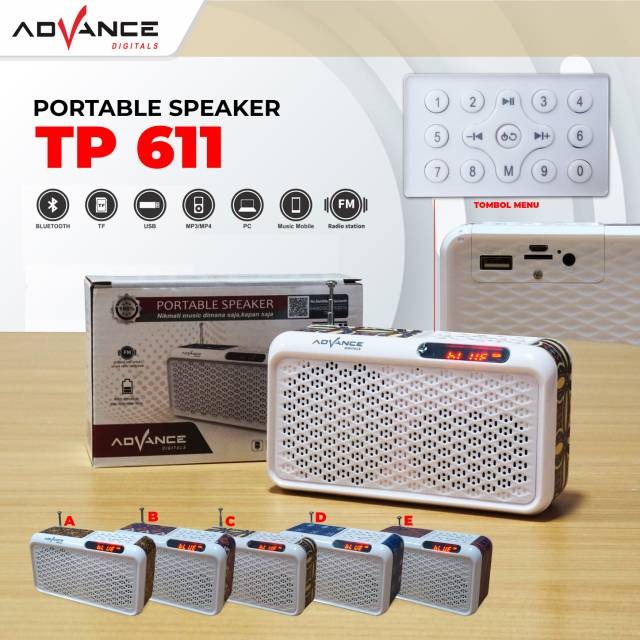 SPEAKER BLUETOOTH ADVANCE TP 611